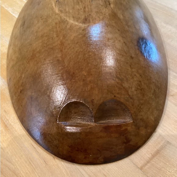 Antique Hand-Chiseled Bread Bowl - Picture 3 of 5